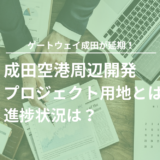 成田空港周辺開発プロジェクト用地とは？ゲートウェイ成田が延期！進捗状況は？